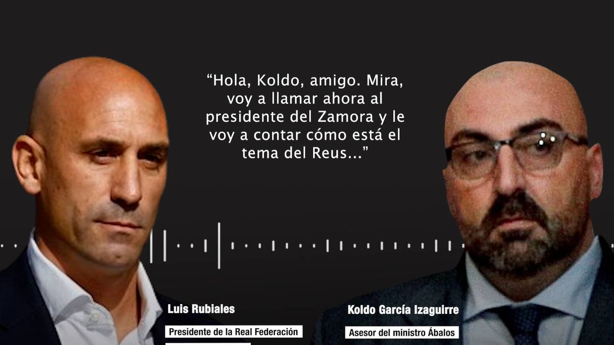 Un audio revela contactos entre Rubiales y la trama de Koldo: "Le voy a contar de la Selección Sub-21"