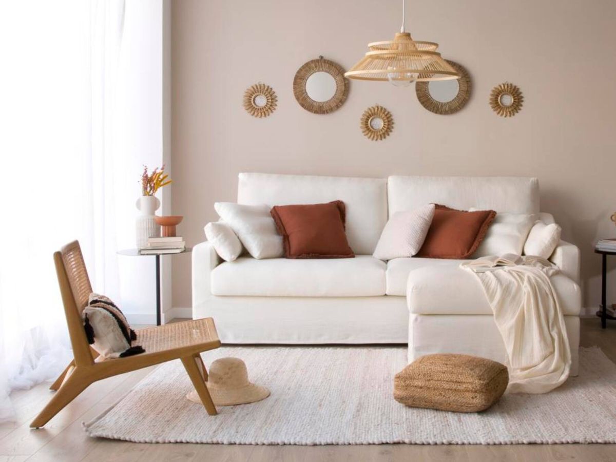 Sillon en color beige para dormitorio, Como sillon en color…