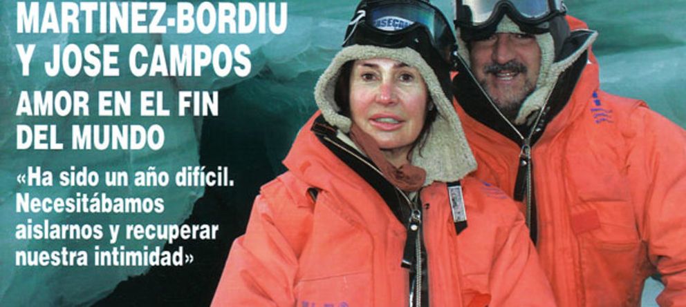 Carmen Martínez-Bordiú, en el Ártico... y Belén Esteban, en el Caribe