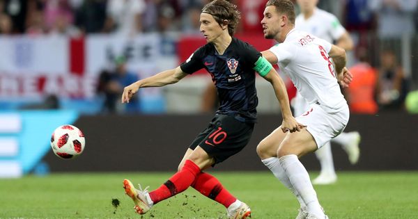Foto: Luka Modric, durante las semifinales del Mundial de Rusia 2018 | Reuters