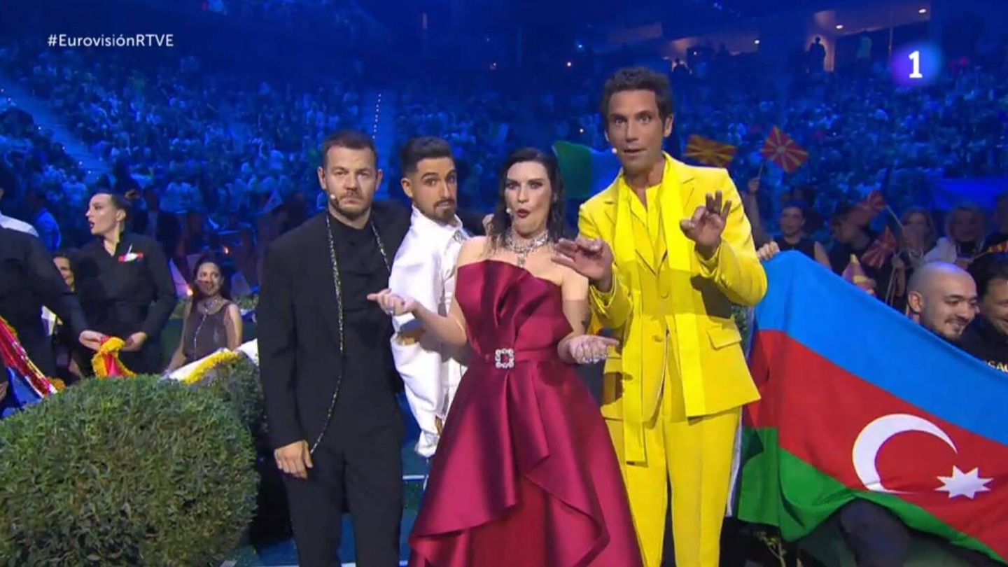 Los presentadores de Eurovisión 2022. (RTVE)