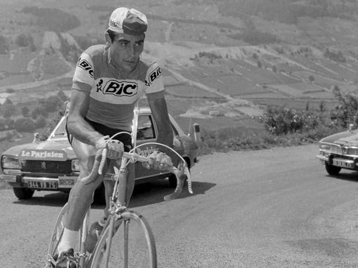 Foto: Luis Ocaña, en el Tour de Francia.