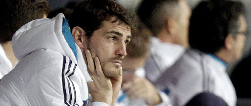 Foto: Casillas olía su suplencia: "A lo largo de la semana se podía intuir que no iba jugar"