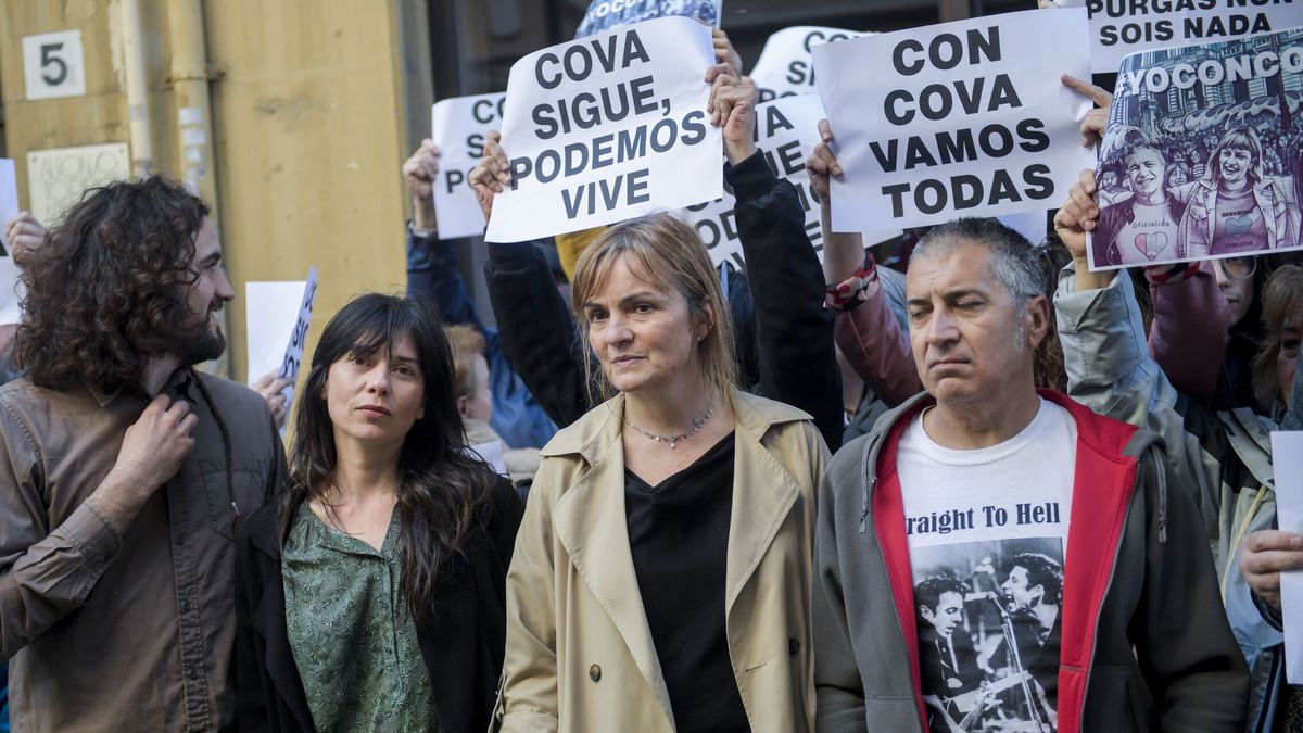 La candidata de Podemos en Asturias se encierra en la sede del partido para reclamar que se respete la lista