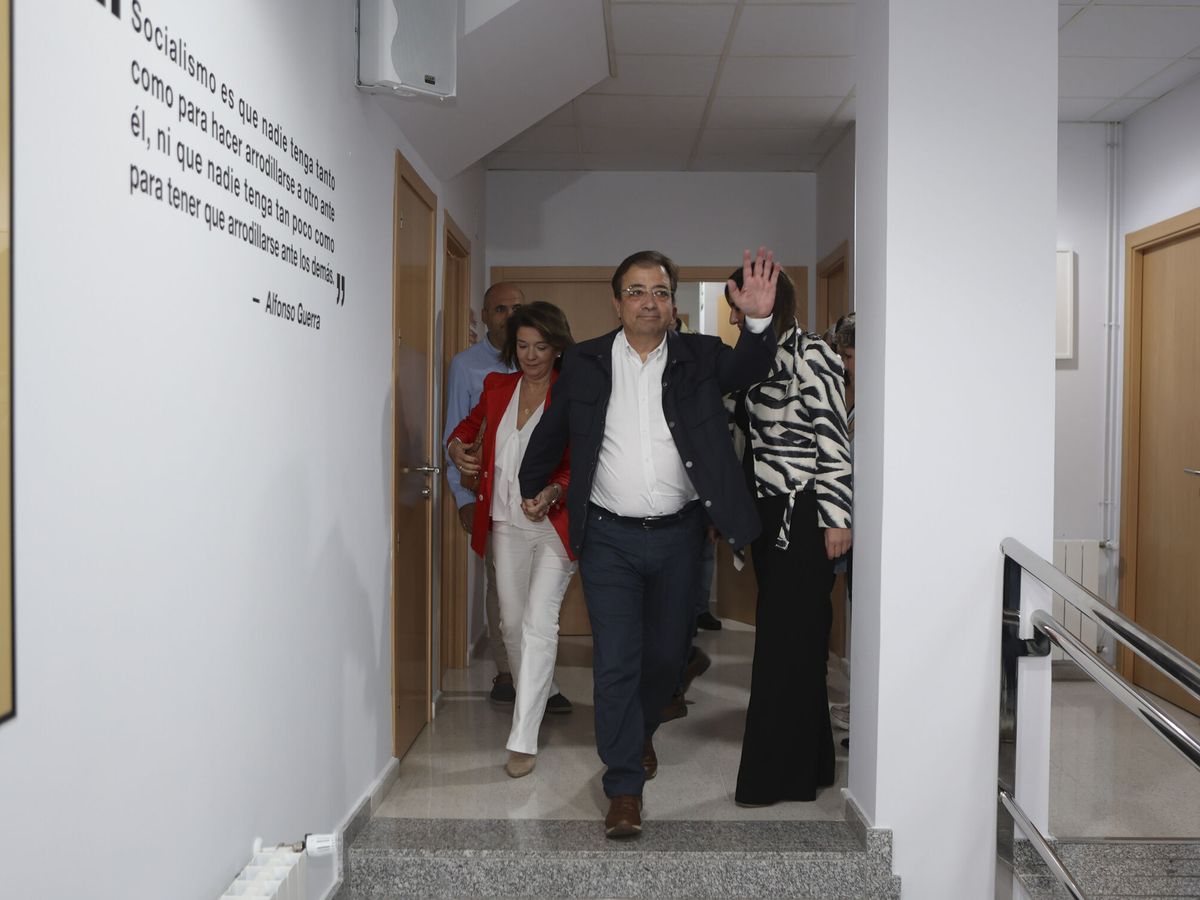 Foto: E secretario general del PSOE y candidato a la presidencia de la Junta de Extremadura, Guillermo Fernández Vara. (EFE/Jero Morales)