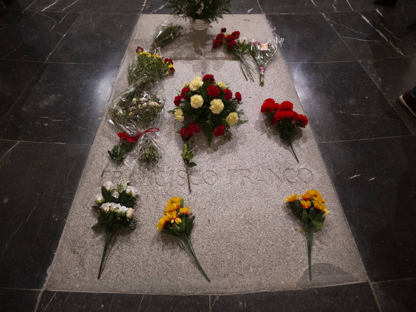 La tumba de Franco. (Getty)