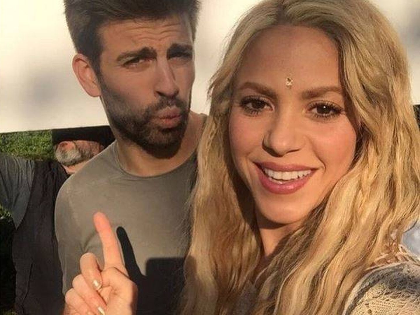 Shakira y Gerard Piqué. (Instagram)