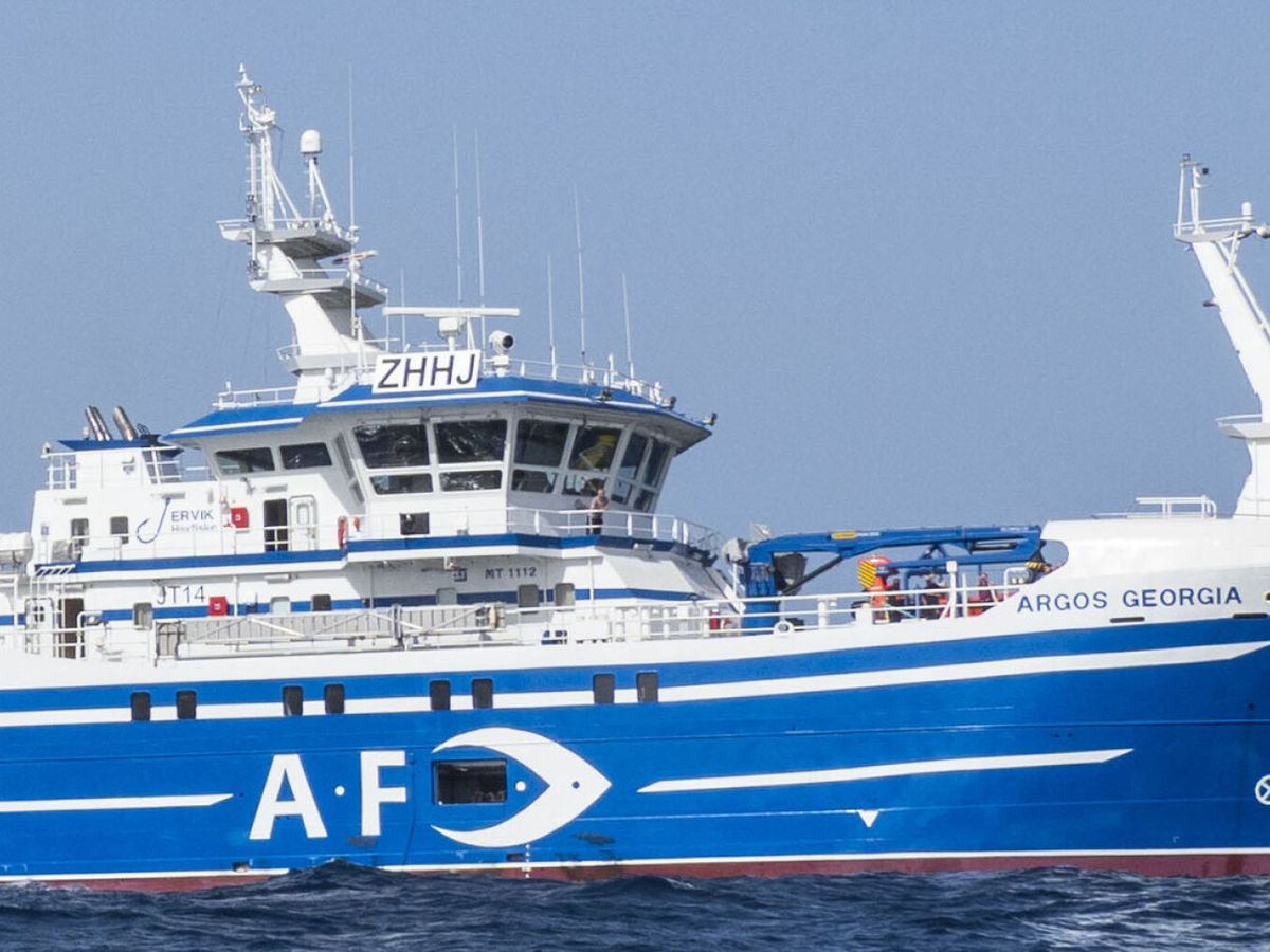 Barco en las Islas Malvinas hundido: naufragio de los tripulantes del Argos Georgia, en directo