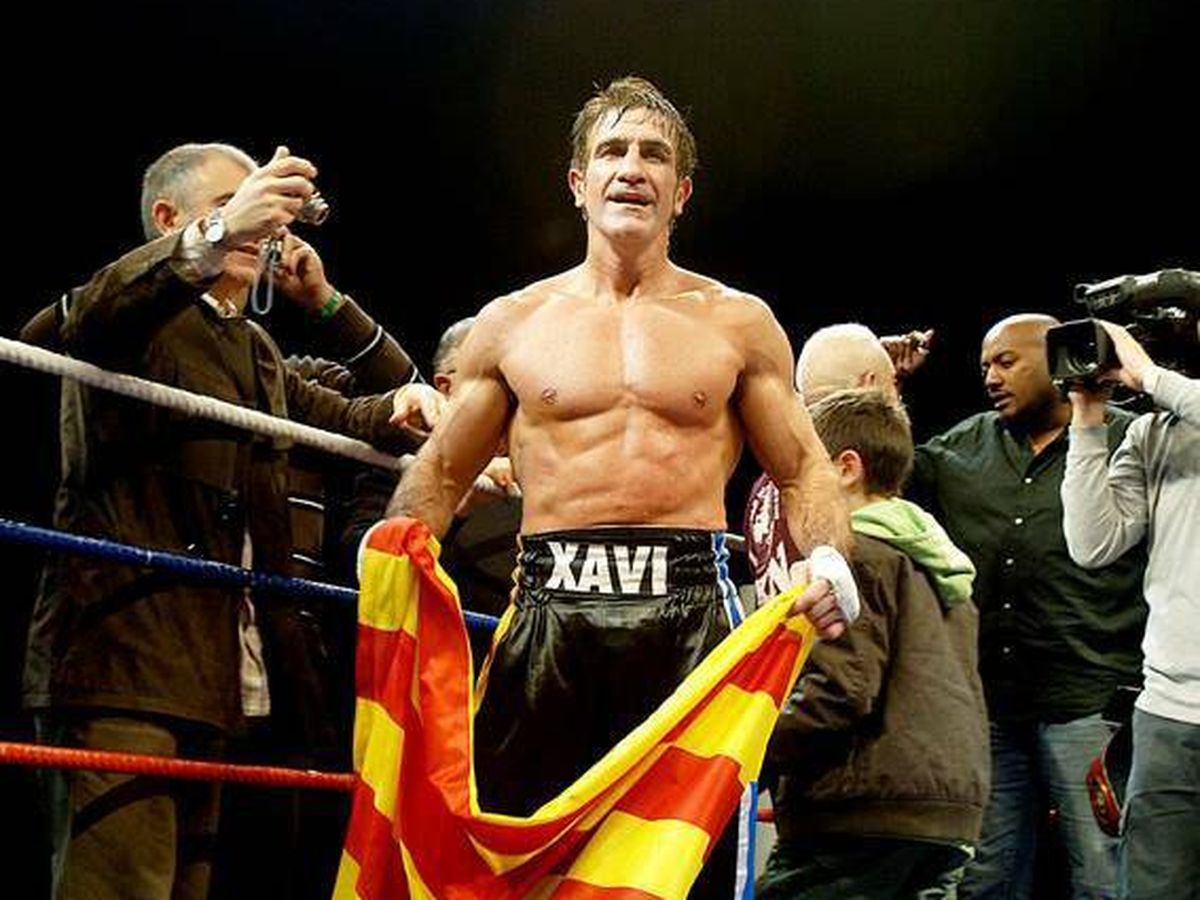 Foto: El boxeador catalán Xavi Moya. (Twitter)