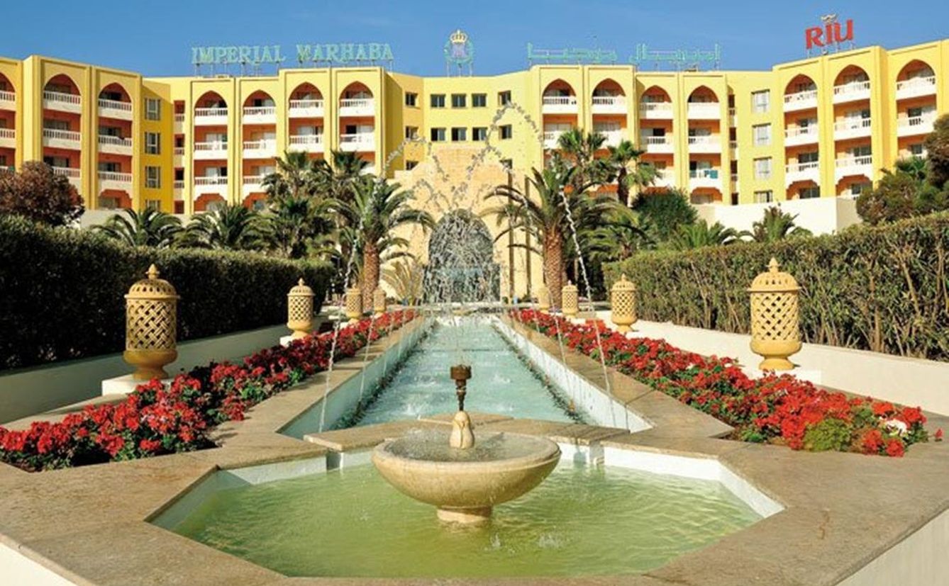 Hotel Imperial Marhaba, cinco estrellas lujo de la cadena española Riu.