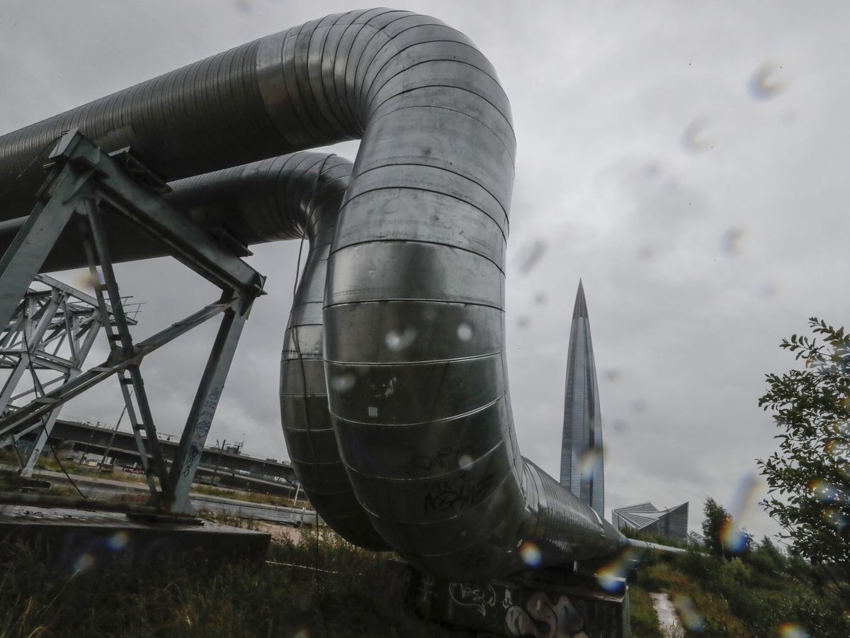 Foto: Tubería del Nord Stream 1, propiedad de Gazprom. (EFE/Anatoly Maltsev)