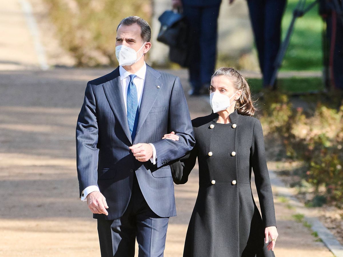 Foto: Los reyes Felipe y Letizia, a su llegada al acto por las víctimas del terrorismo. (Limited Pictures)