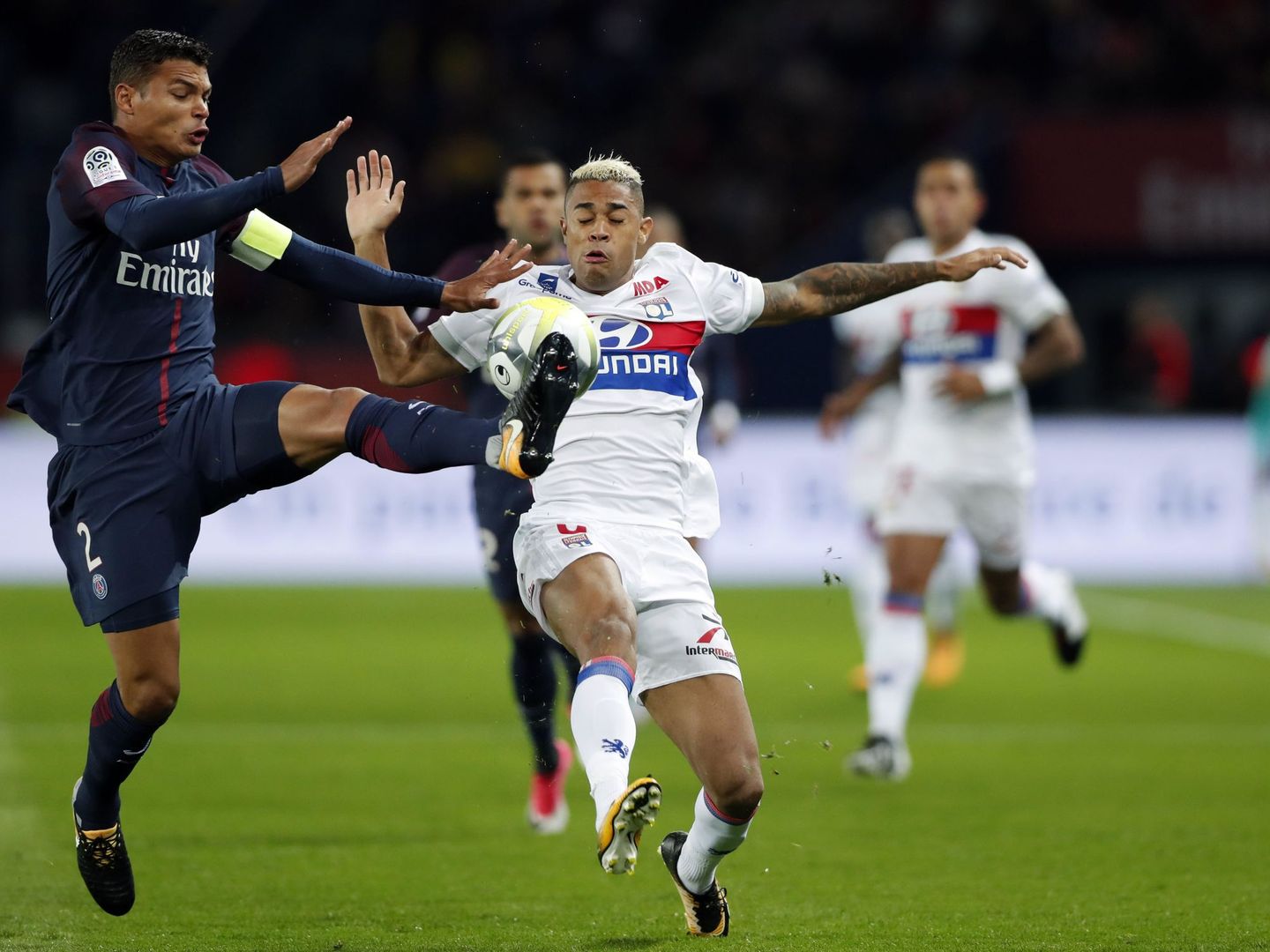 Mariano ha anotado 18 goles con el Olympique de Lyon, tercero en la liga. (Reuters)