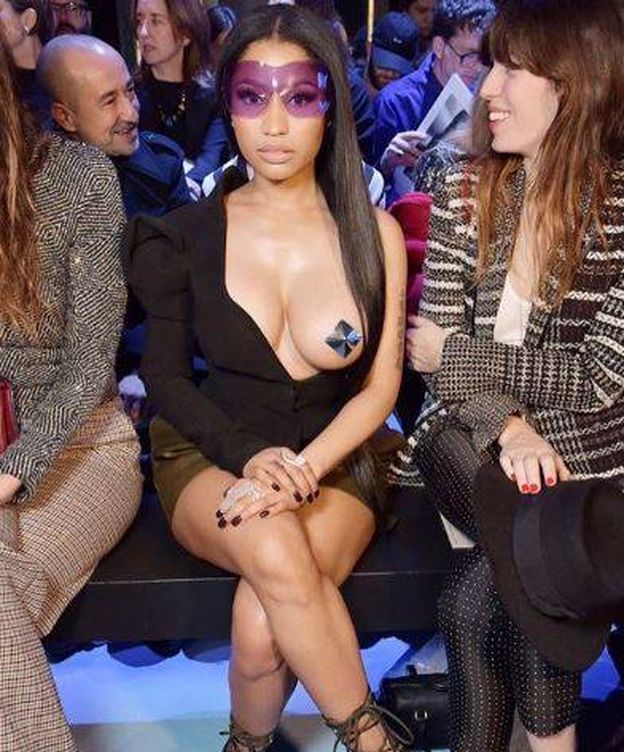Foto: Nicki Minaj en la Fashion Week de Paris (Instagram)