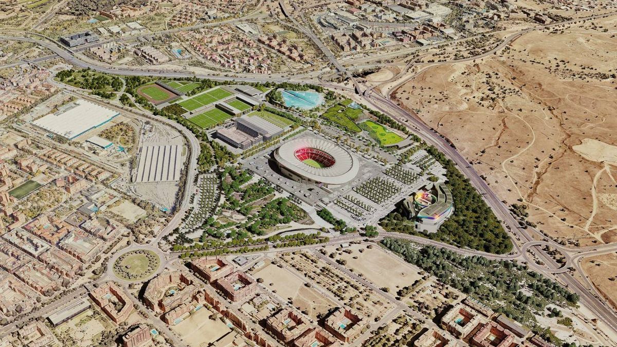 La Ciudad del Deporte finaliza su primera fase de diseño y planificación para levantar 265.000 metros cuadrados 