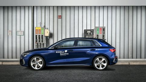 ¿Qué tipo de combustible es el R33 Blue que llevan los Audi al salir de la fábrica?