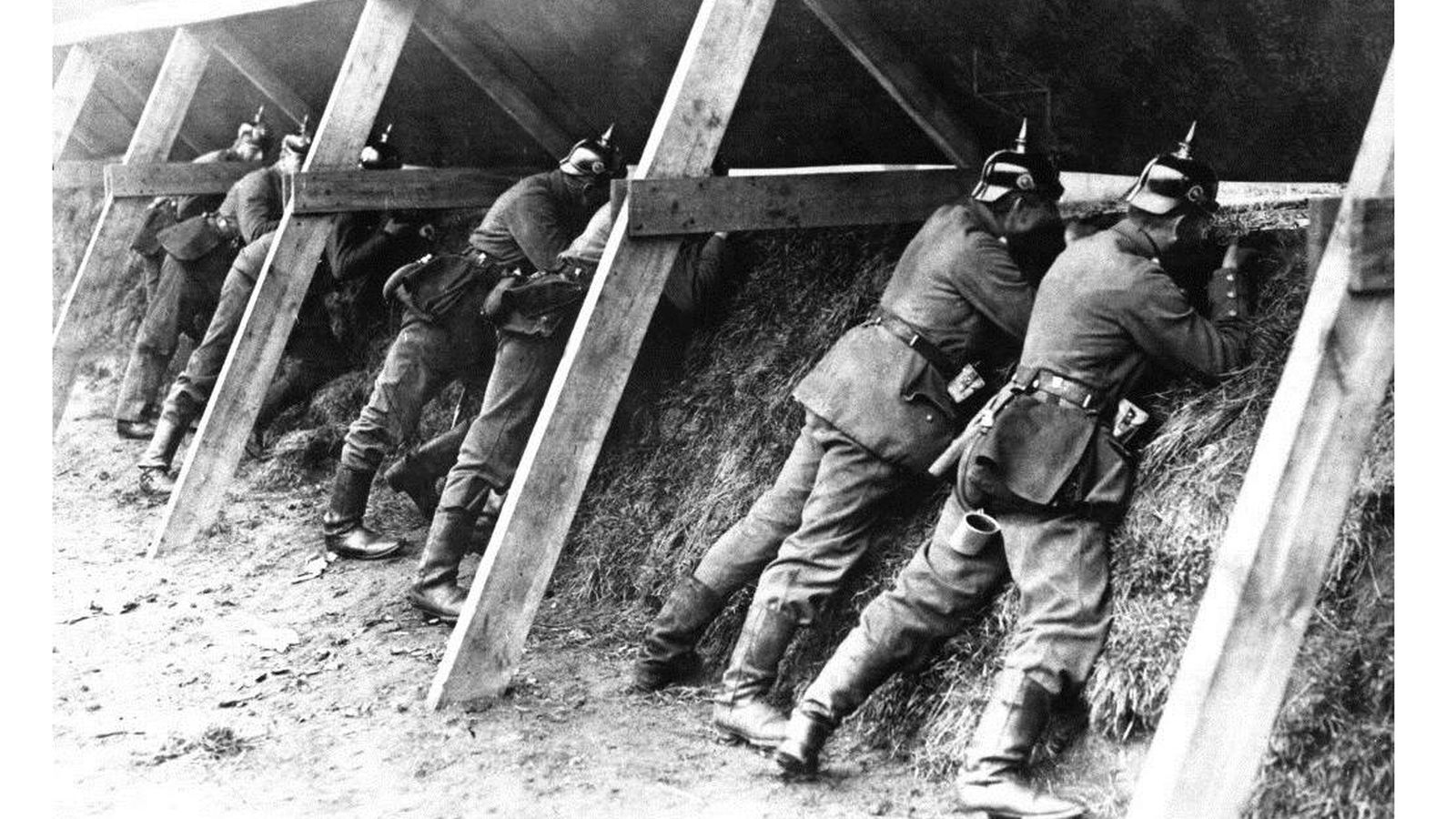 Foto: Soldados alemanes durante la I Guerra Mundial