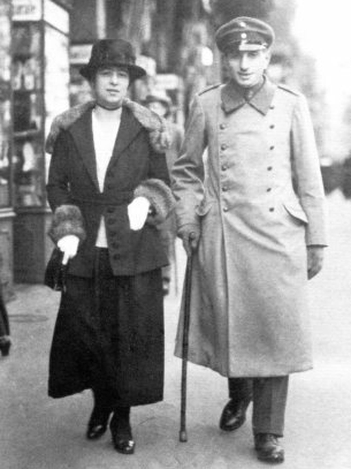 Alfred Flechtheim y Betty Goldschmidt, 1917