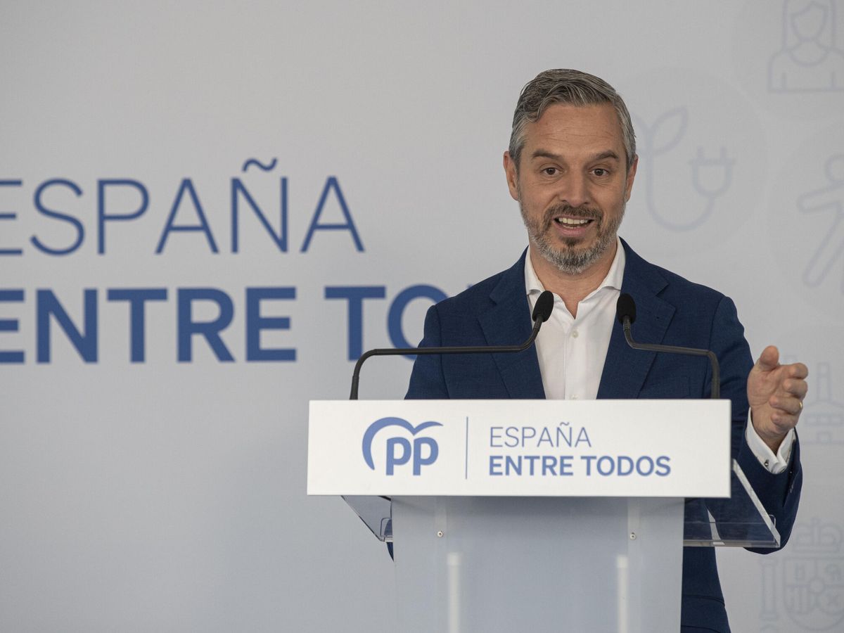 Foto: El vicesecretario de Economía del PP, Juan Bravo. (EFE/Marcial Guillén) 