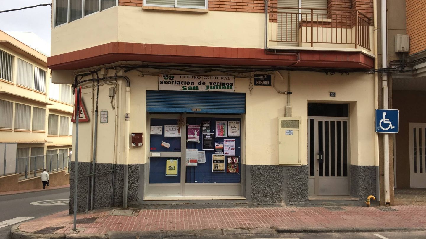 La Asociación de Vecinos San Julián, uno de los lugares que primero dieron cobijo a Teruel Existe. (A. V.) 