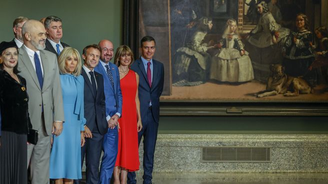 Foto de Cena de líderes mundiales en el Museo del Prado 