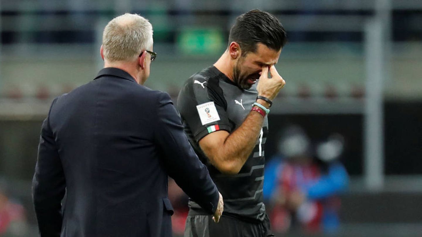 Buffon, derrotado tras quedar Italia eliminada del Mundial | Reuters