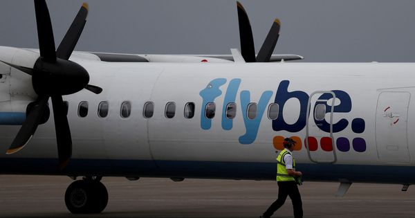 Foto: El logo de Flybe. (Reuters)