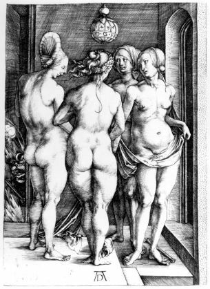 'Cuatro brujas'. Durero, 1497.