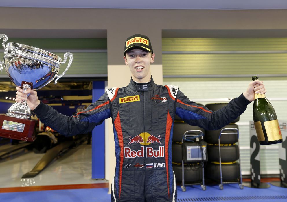 Foto: Daniil Kvyat campeón de GP3 Series (www.gp3series.com)
