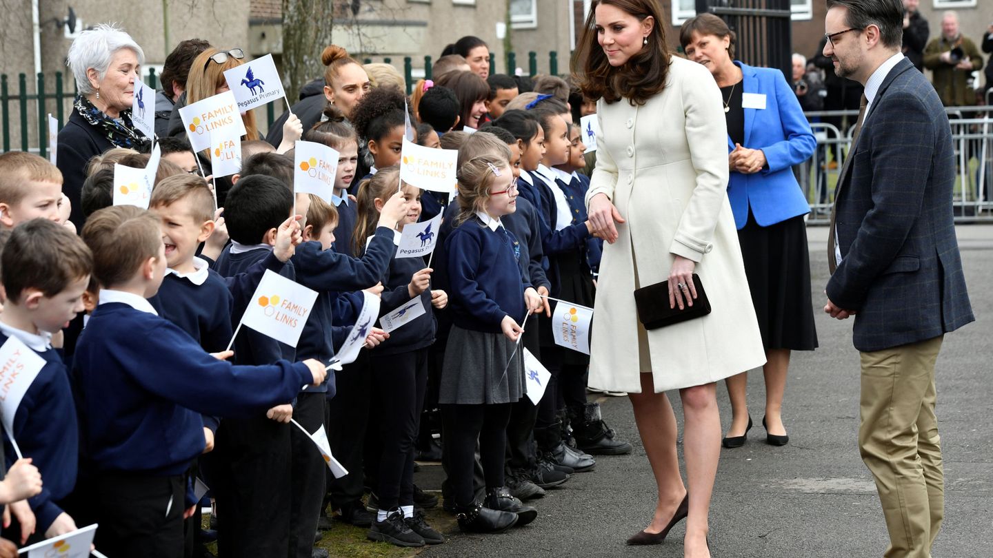 Kate a su llegada al acto. (Reuters)