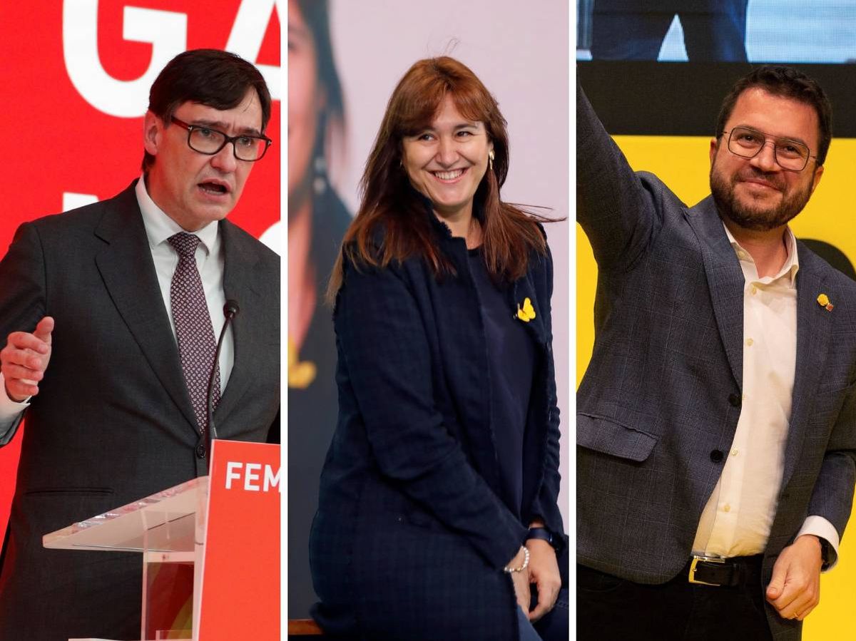 Foto: Candidatos a presidir la Generalitat. (EC)
