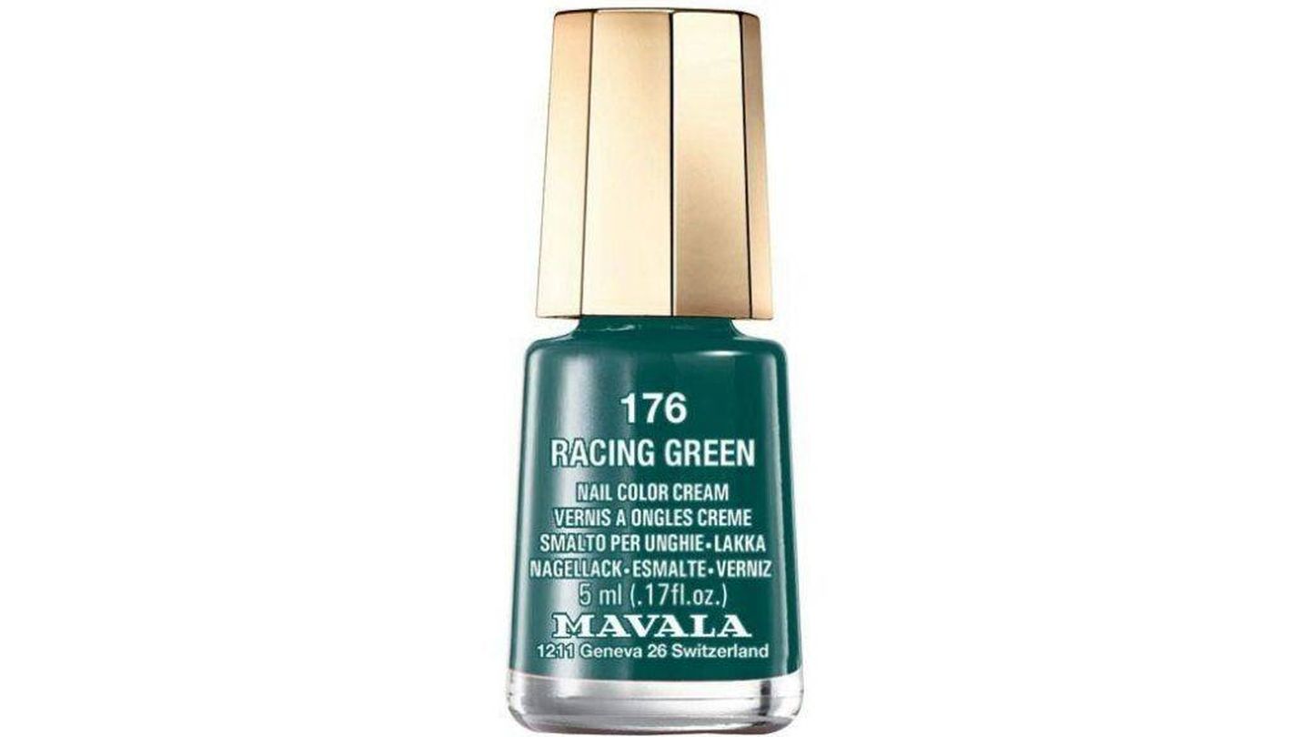 Esmalte verde esmeralda de Mavala.