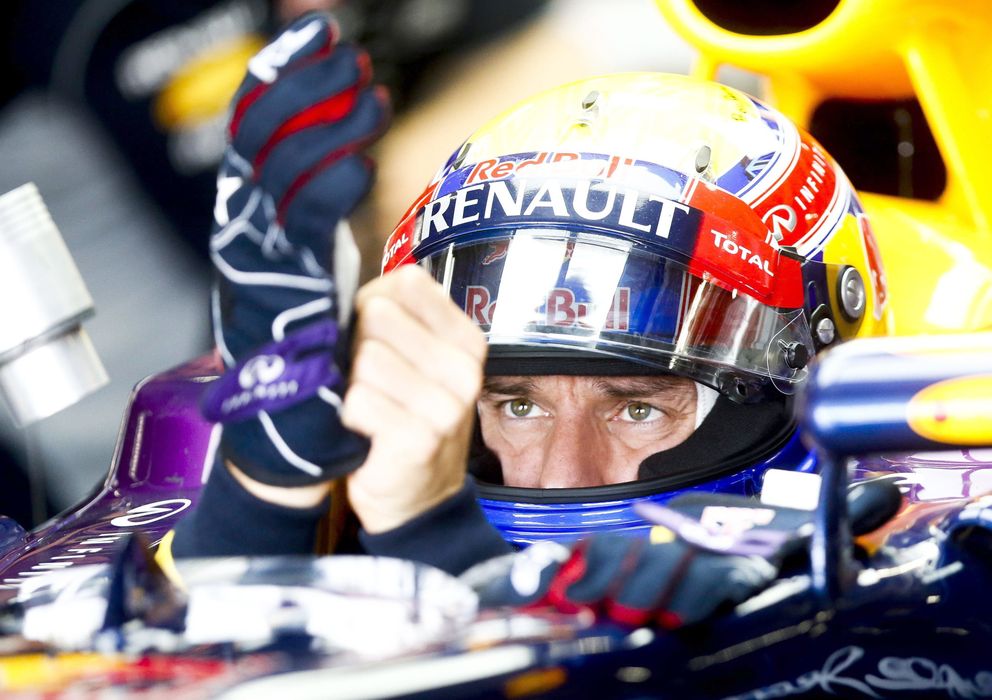 Foto: Mark Webber, durante la última sesión de entrenamientos libres del GP de Japón. (EFE)
