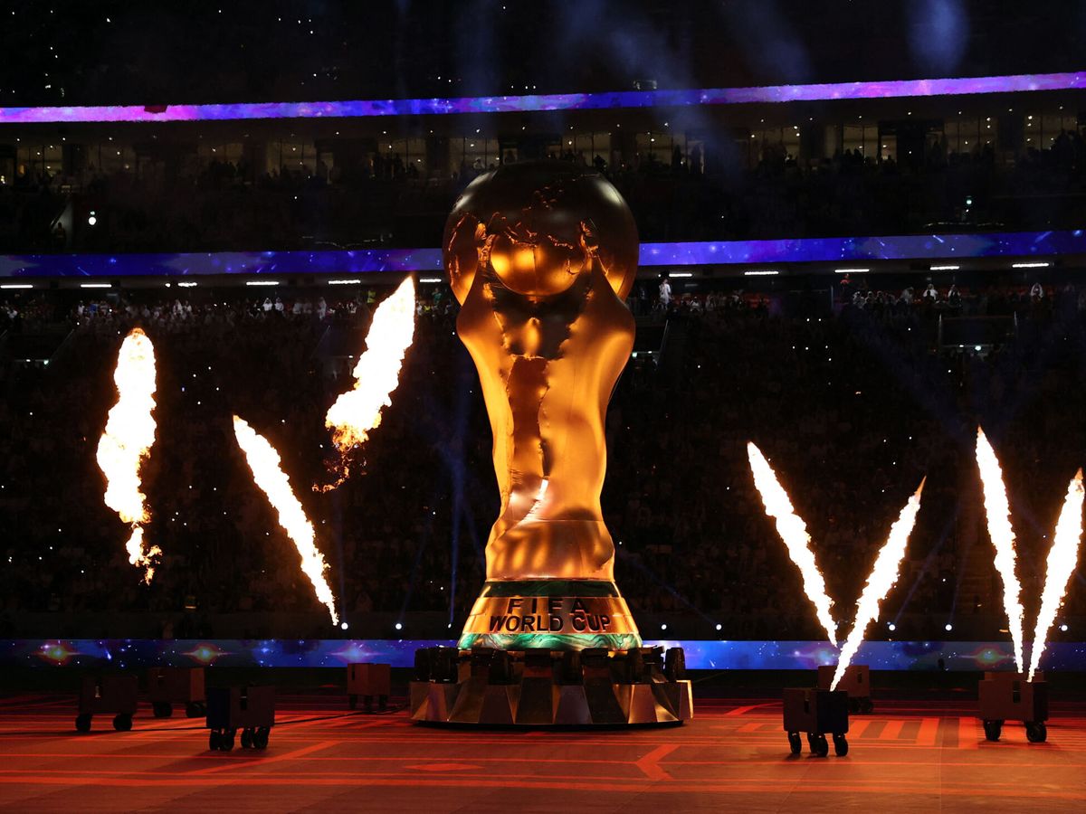 Foto: Ceremonia de inauguración del Mundial de Qatar 2022. (Reuters/ Kim Hong-Ji)