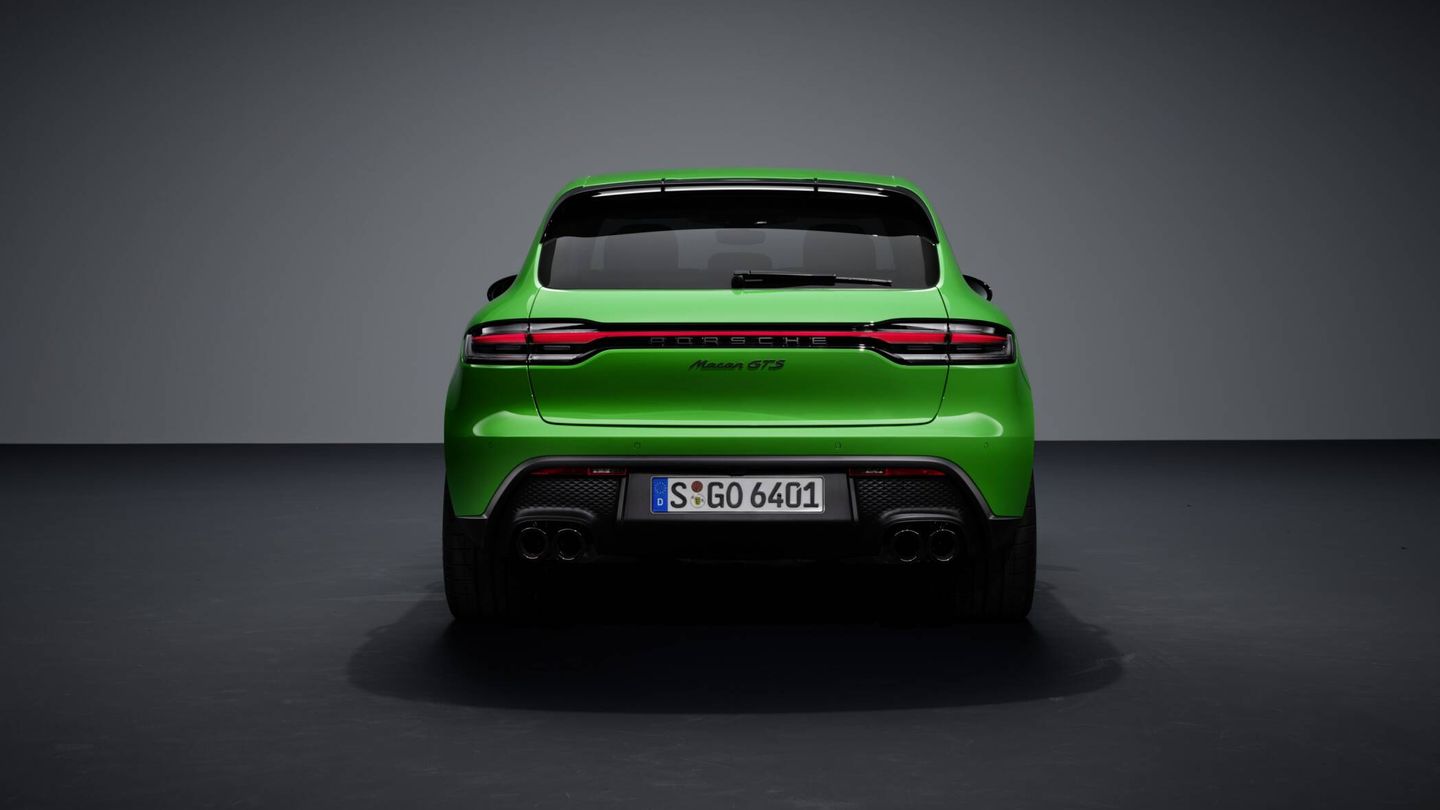 El Macan GTS estrena un color de carrocería específico: verde Pitón. Pero solo si pedimos el pack GTS Sport opcional.