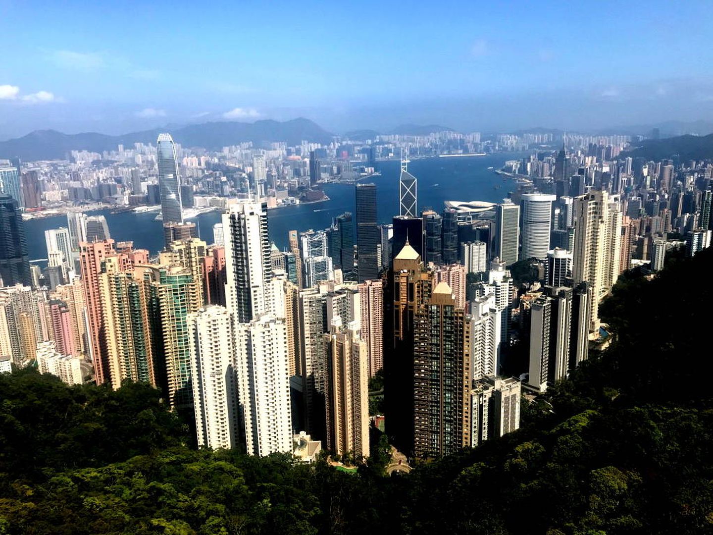 Parte de la ciudad de Hong Kong prohibida a los chinos. (J. B.)