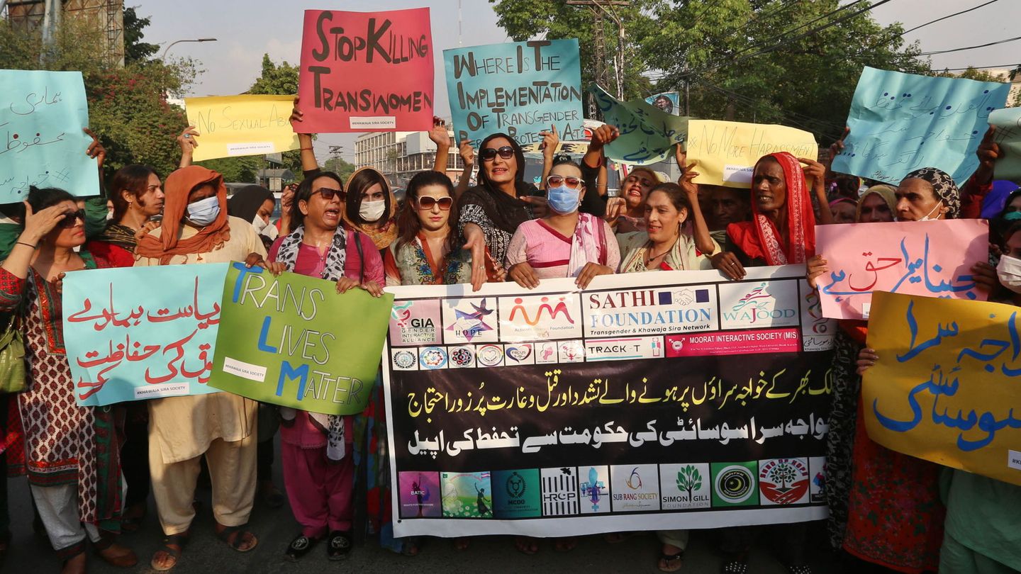 Una manifestación en Lahore EFE EPA RAHAT DAR