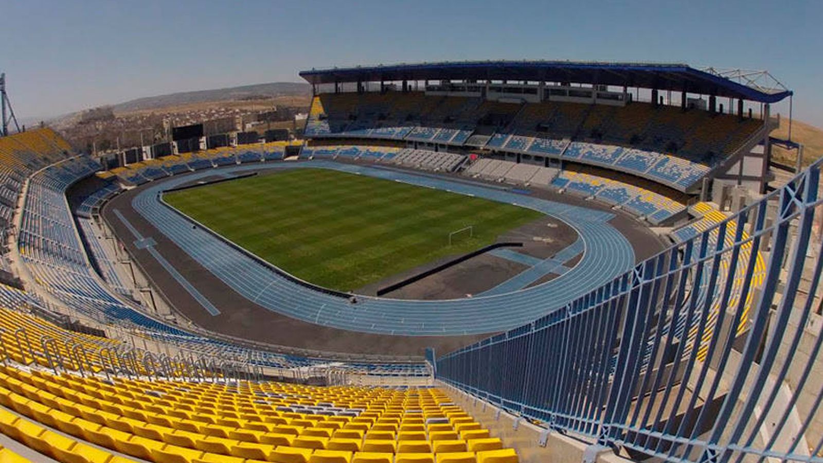 Foto: Imagen del Stade Ibn Battouta de Tánger distribuida por la Real Federación Española de Fútbol. (Foto: RFEF)