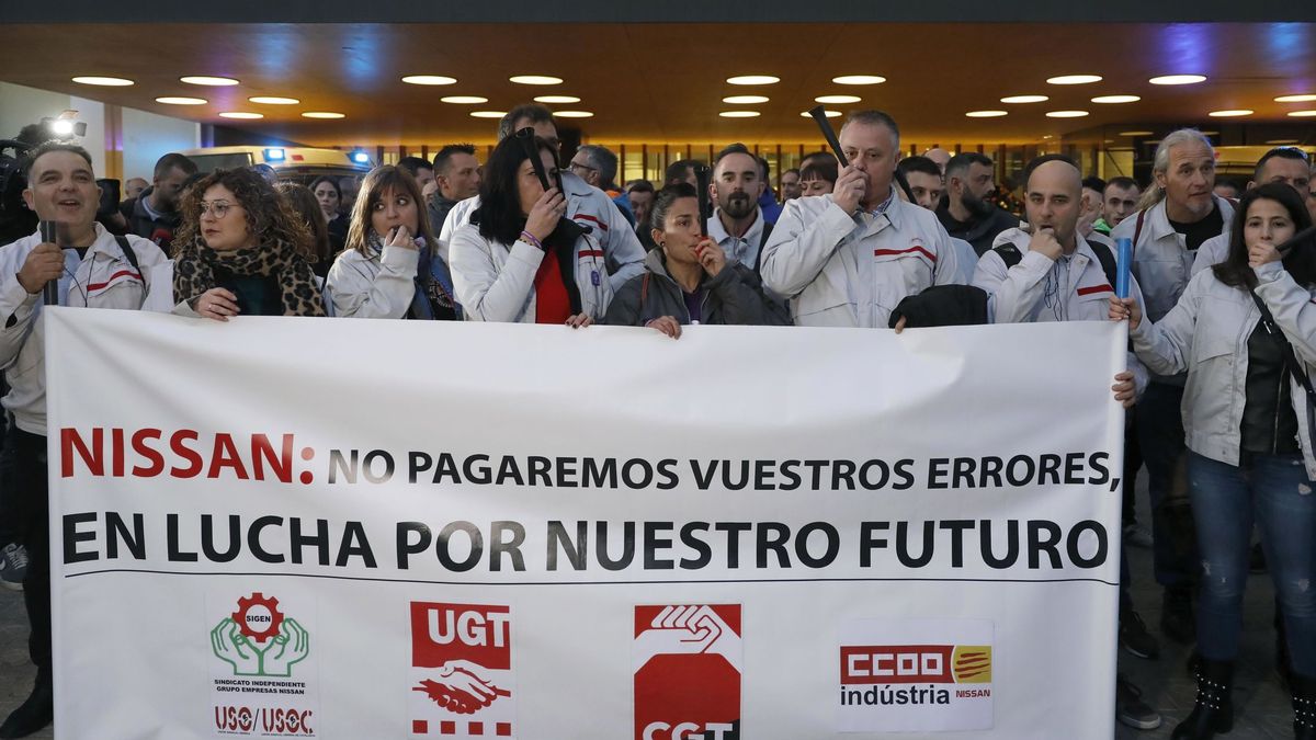 ERTE en Nissan: para su planta de Barcelona por la falta de suministros