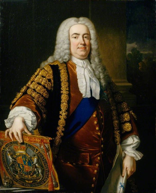 Retrato de Robert Walpole