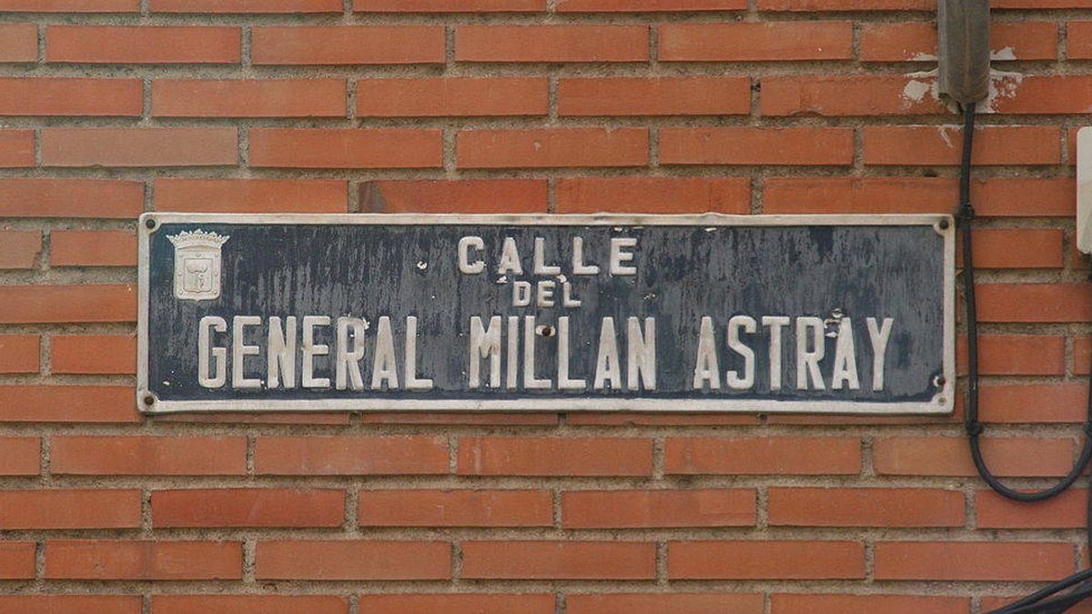La plataforma Millán Astray quiere recuperar su calle en Madrid