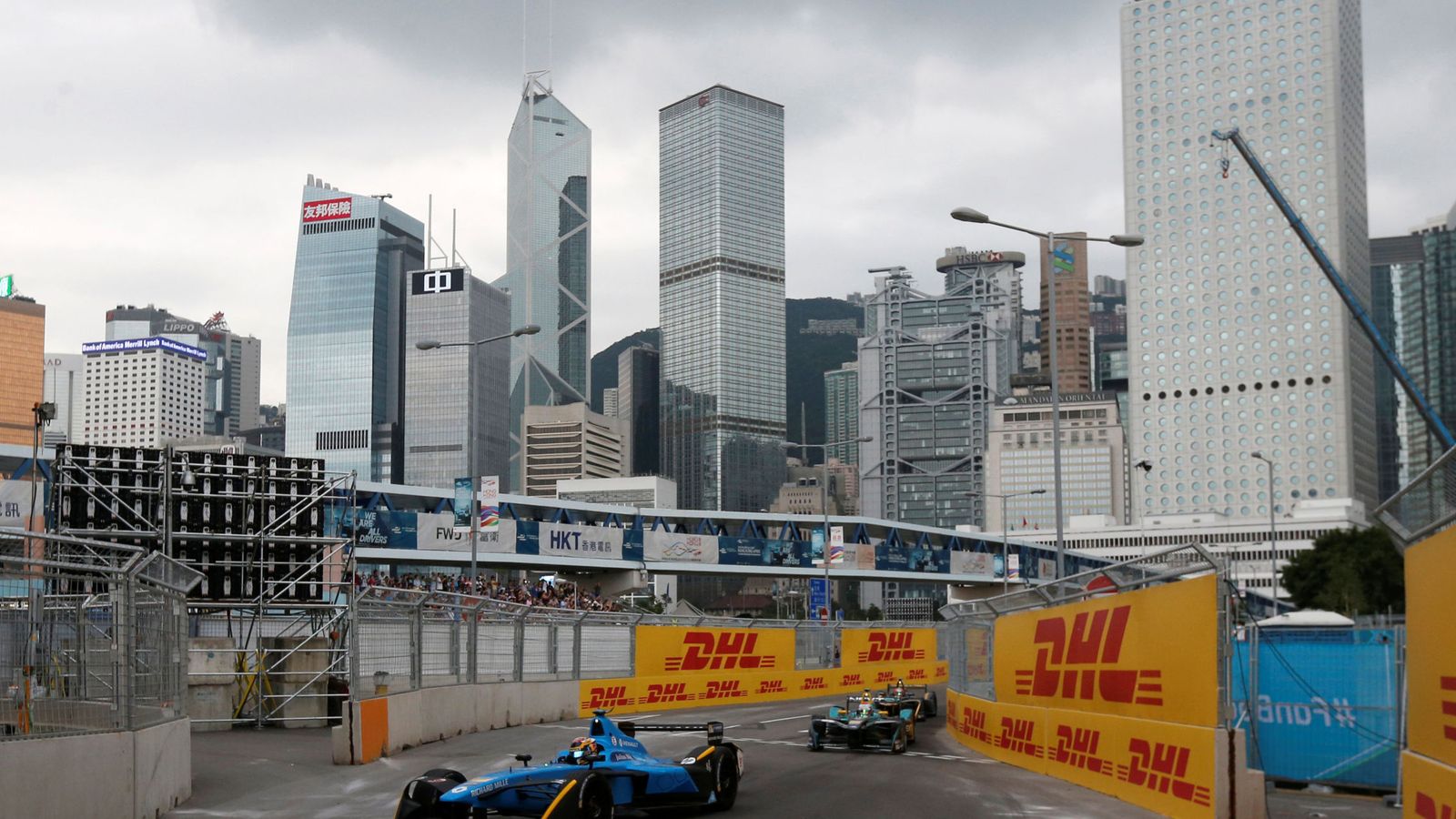 Foto: Gran premio de Formula E en Hong Kong (REUTERS)