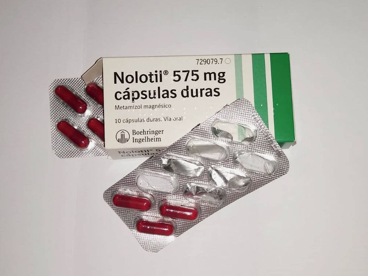 Foto: Estos son los efectos adversos que se relacionan con tomar Nolotil (Nolotil)