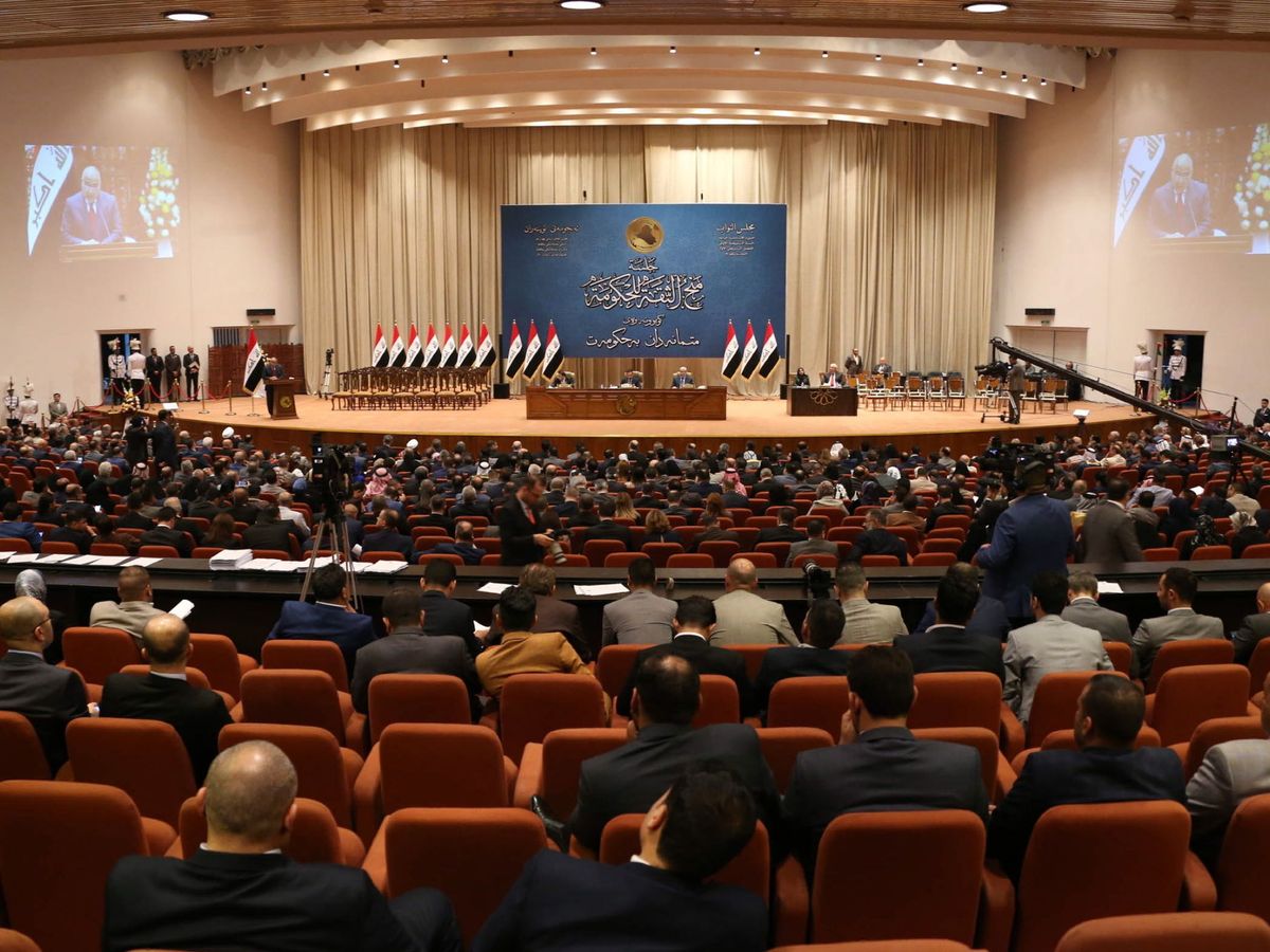 Foto:  Fotografía de archivo del parlamento iraquí. (EFE/Parlamento iraquí)