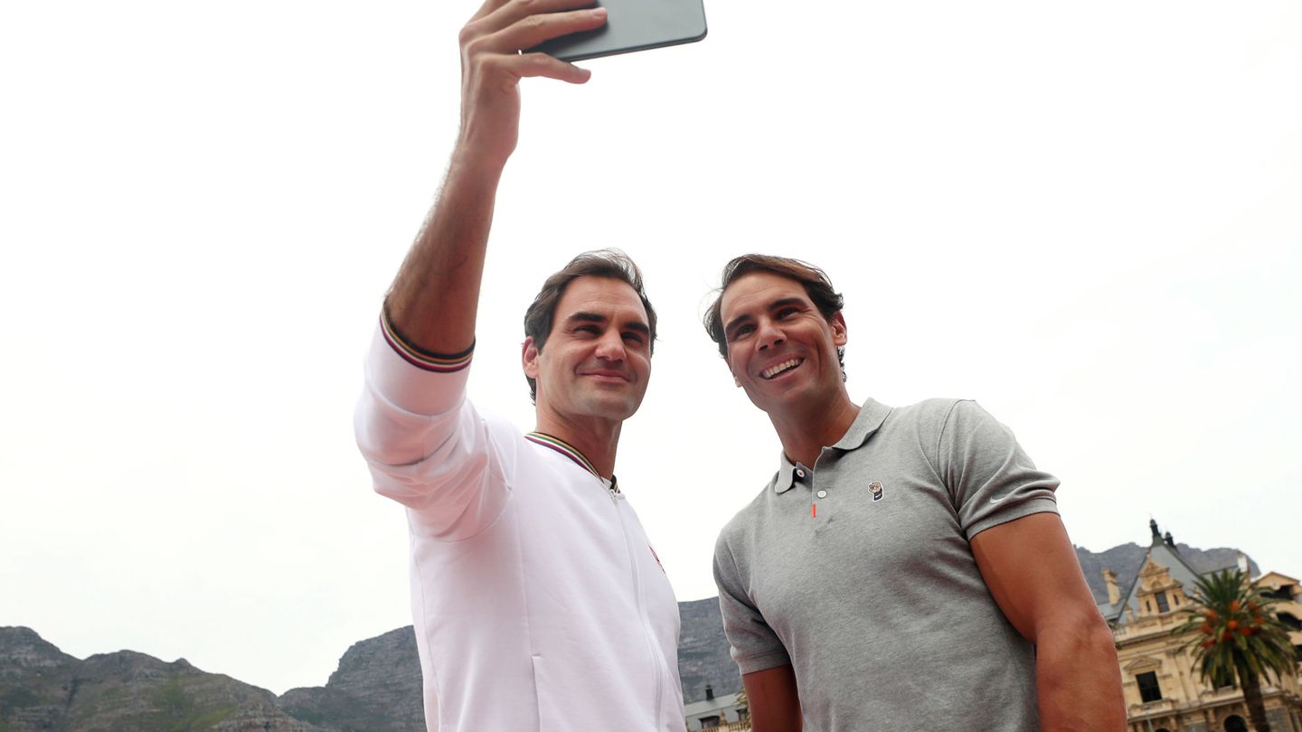 Nadal y Federer, juntos en una imagen de archivo. (Reuters)