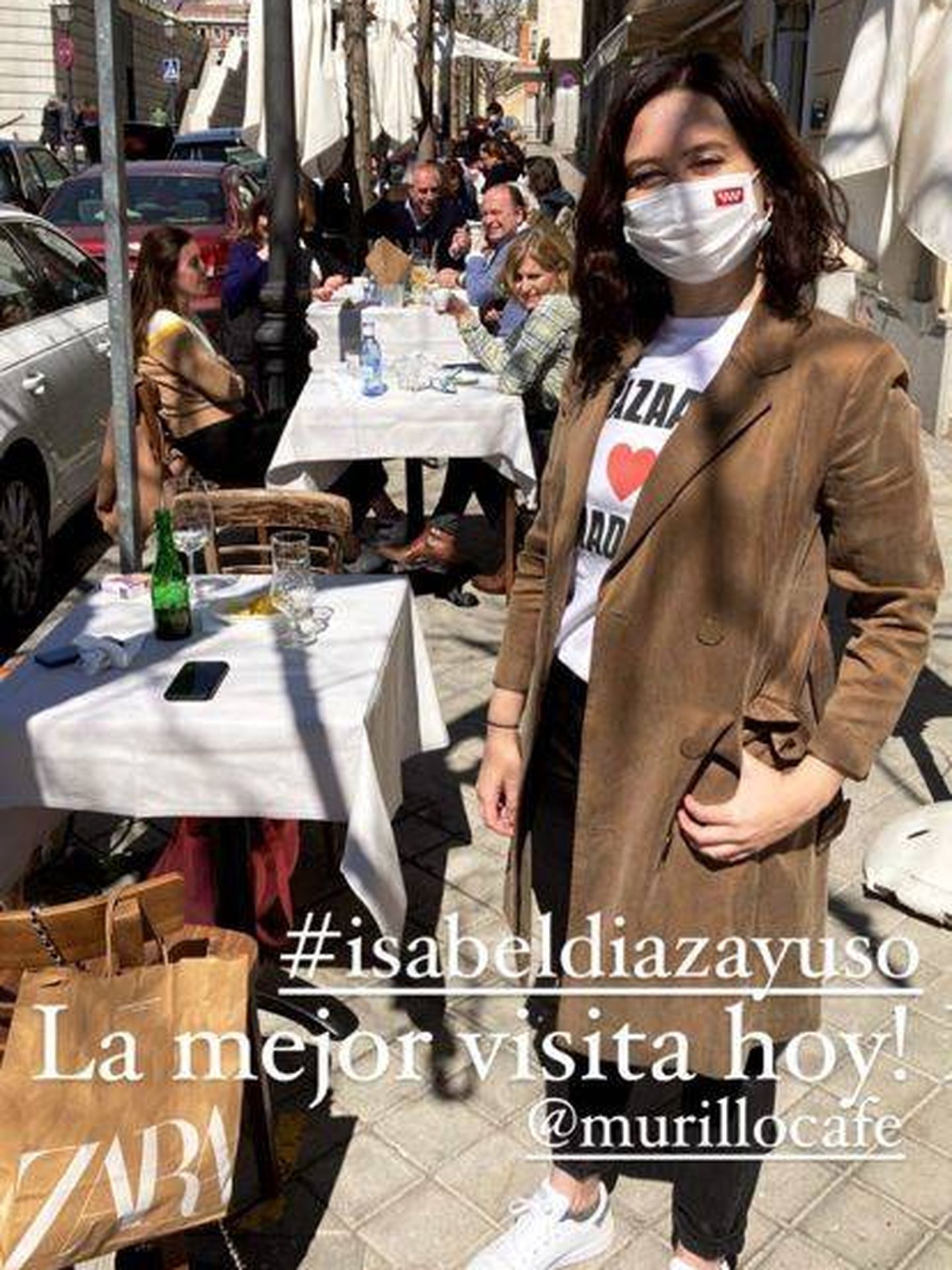El look de Isabel Díaz Ayuso. (Redes)