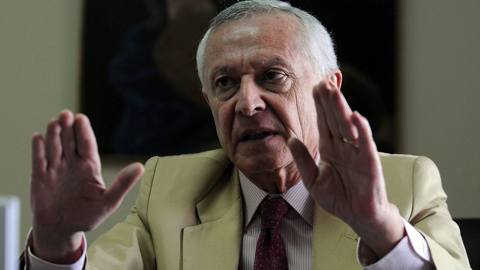 Foto: Ignacio Rupérez, en una imagen de 2010, cuando ejercía como embajador en Honduras (Efe)