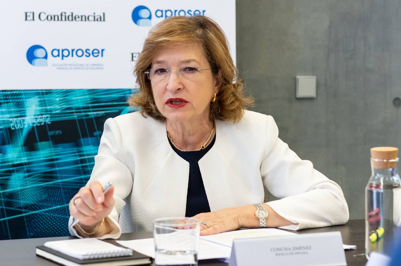Concha Jiménez, directora general de efectivo y sucursales del Banco de España.