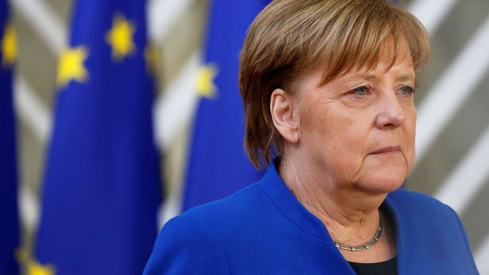 Foto: Angela Merkel, este 10 de abril en Bruselas. (Reuters)