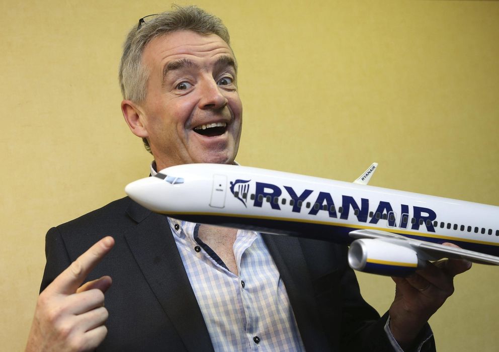 Foto: El presidente de la aerolínea de bajo coste Ryanair, Michael O'Leary (Efe)